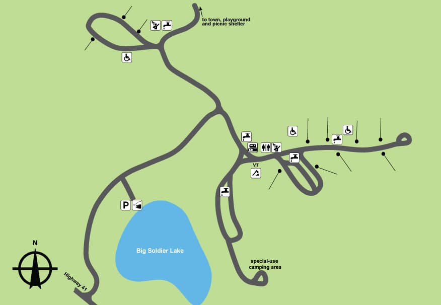 Arrow Rock State Historic Site Campground in Missouri