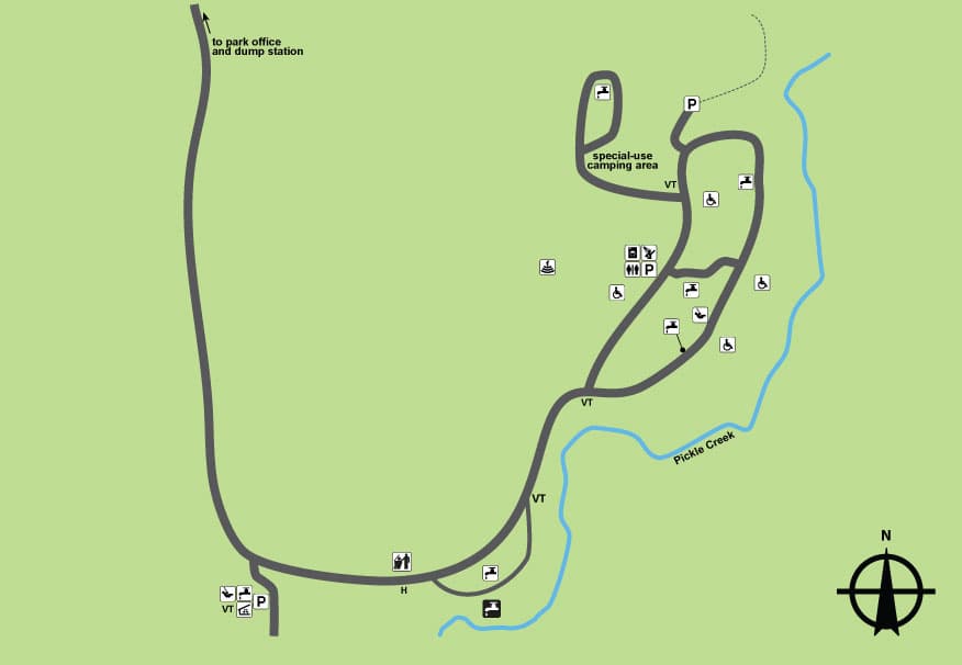 Hawn State Park Campground in Missouri