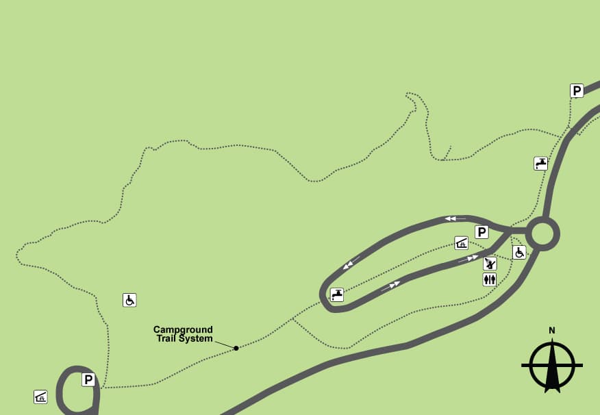 Johnsons Shut-Ins State Park Loop 5 Basic Walk In Campground in Missouri