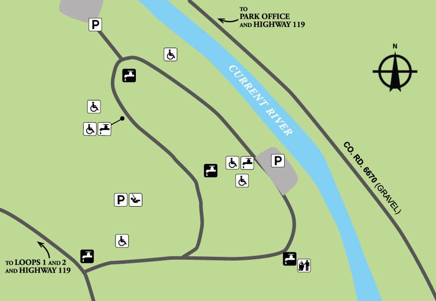 Montauk State Park Loop 3 campground
