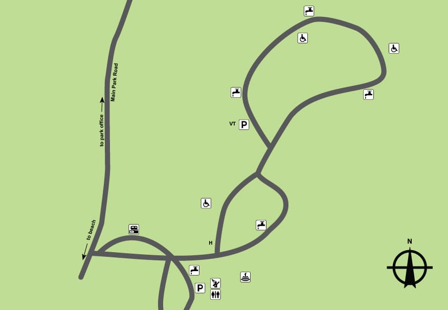 St. Francois State Park Campground (sites 64-110) in Missouri