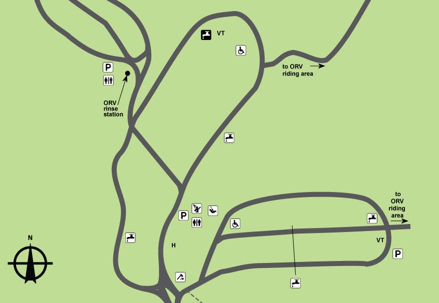 St. Joe State Park Campground in Missouri