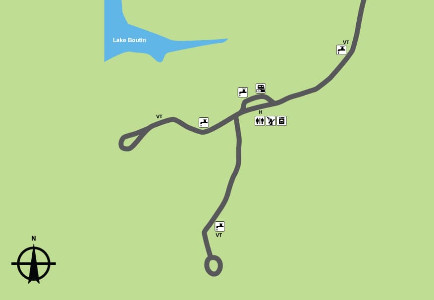 Trail of Tears State Park Lake Boutin Campground in Missouri