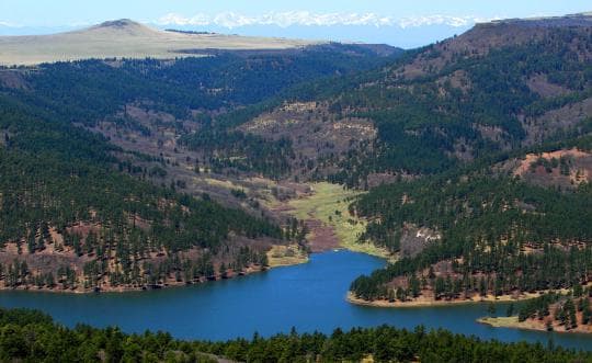 Sugarite Canyon Campground in New Mexico