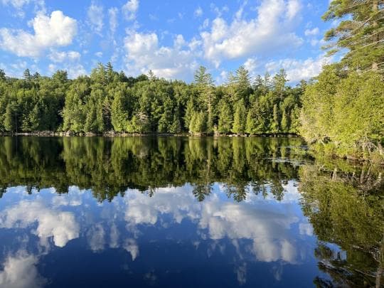 Saranac Lake Islands Campground in New York