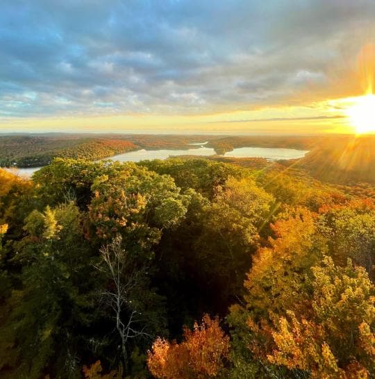 Caroga Lake Campground in New York