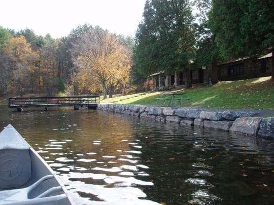 Gilbert Lake State Park Campground in New York