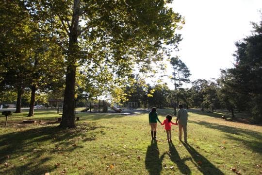 Twin Bridges State Park Campground in Oklahoma