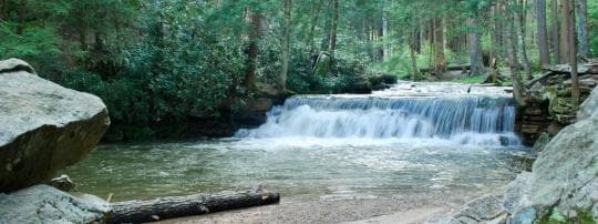 Swallow Falls State Park Campground in Maryland