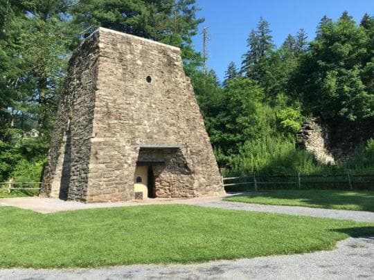 Pine Grove Furnace State Park Campground in Pennsylvania