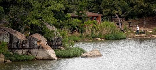Lake Mineral Wells State Park and Trailway Campground in Texas