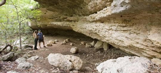 Mother Neff State Park Campground in Texas