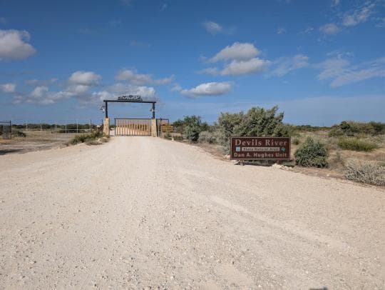 Devils River State Natural Area - Dan Allen Hughes Unit Campground in Texas