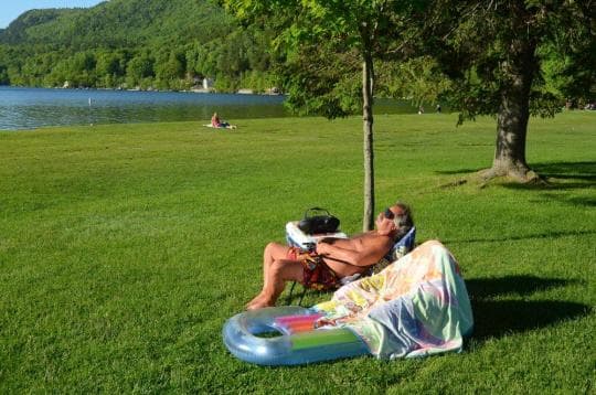 Branbury State Park Campground in Vermont