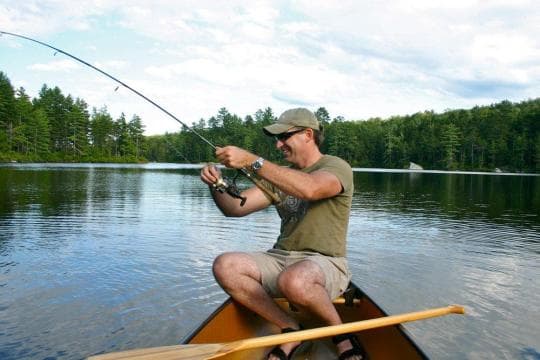 Kettle Pond State Park Campground in Vermont