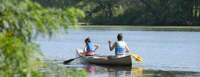 Merrick State Park Campground in Wisconsin