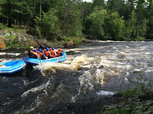 Menominee River State Recreation Area in Wisconsin