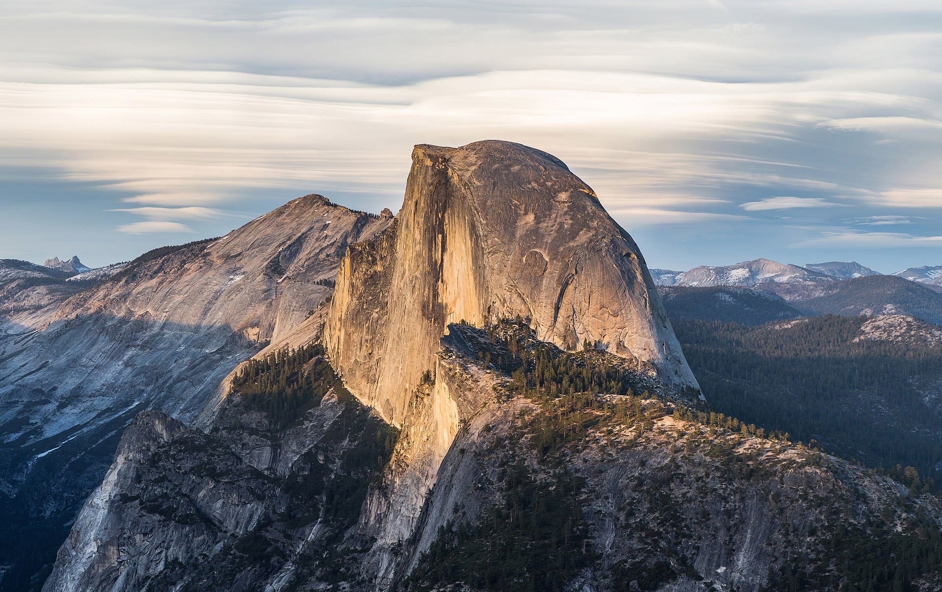 Half Dome from Glacier Point, Yosemite National Park