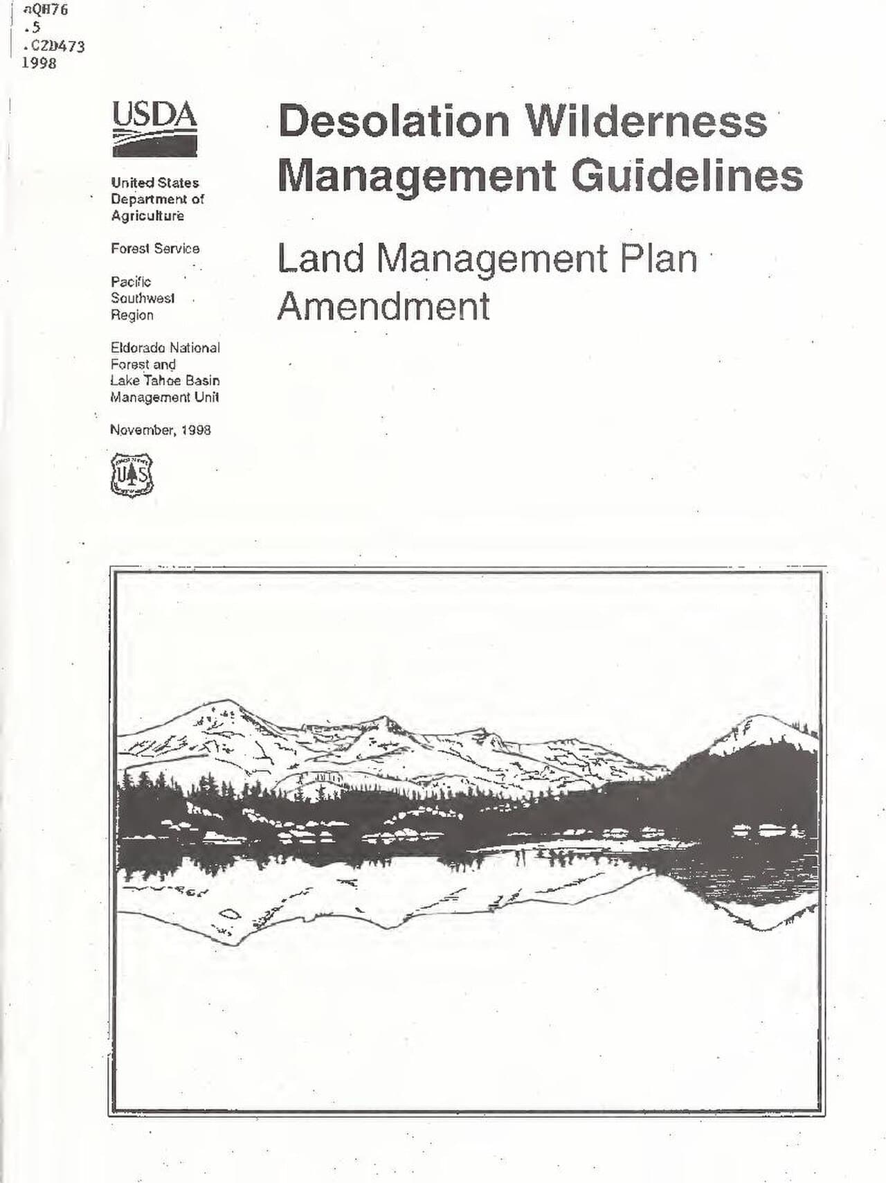 Desolation Wilderness Permit — Twin Lakes wilderness permit area in Desolation Wilderness - backcountry hiking destination
