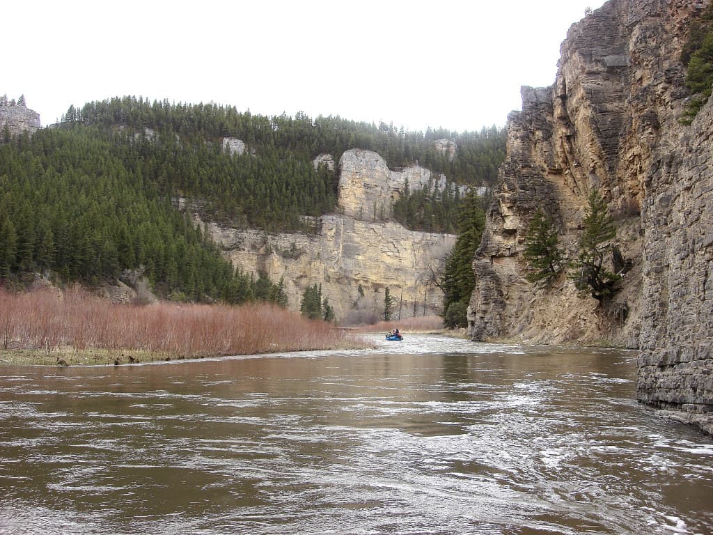 Smith River (Montana) wilderness permit area in Montana Rivers - backcountry hiking destination