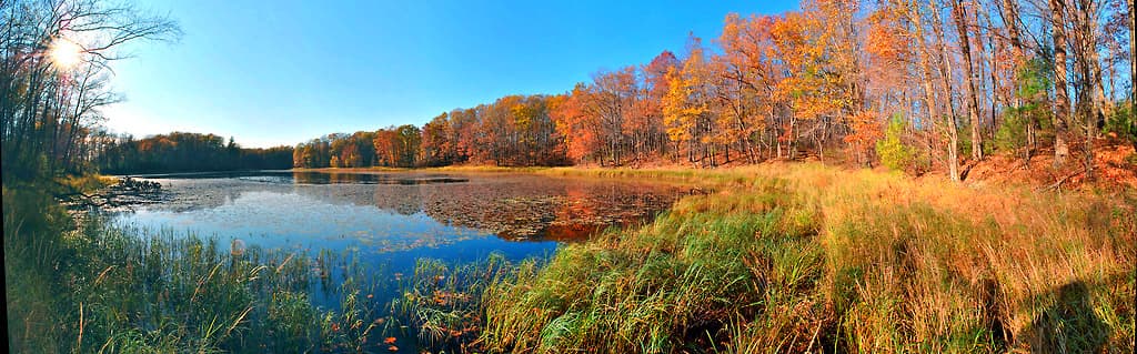 Chippewa Moraine Backcountry Sites wilderness permit area in Chippewa Moraine SRA (WI) - backcountry hiking destination