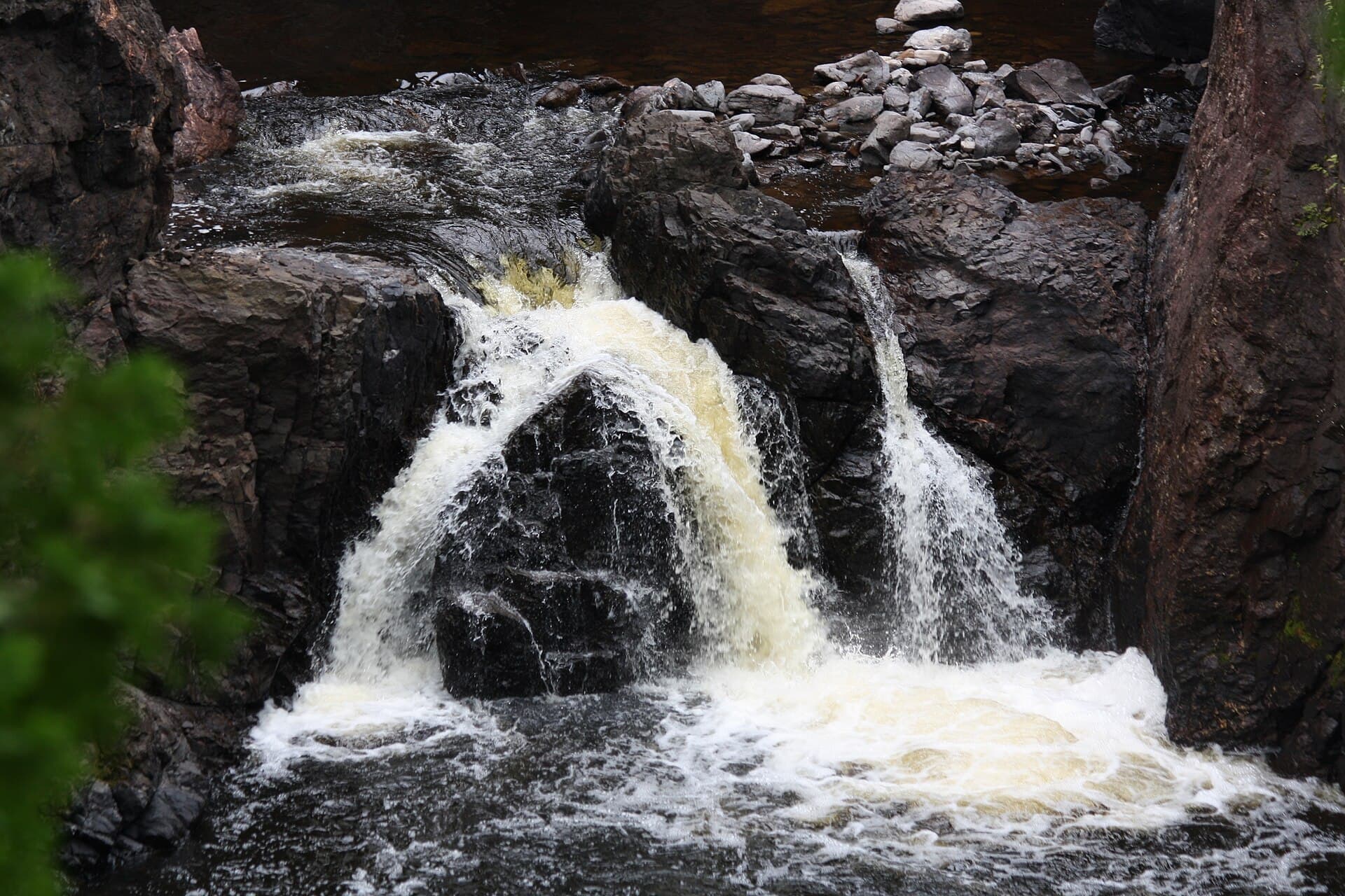Copper Falls Backpack Campsite wilderness permit area in Copper Falls State Park (WI) - backcountry hiking destination