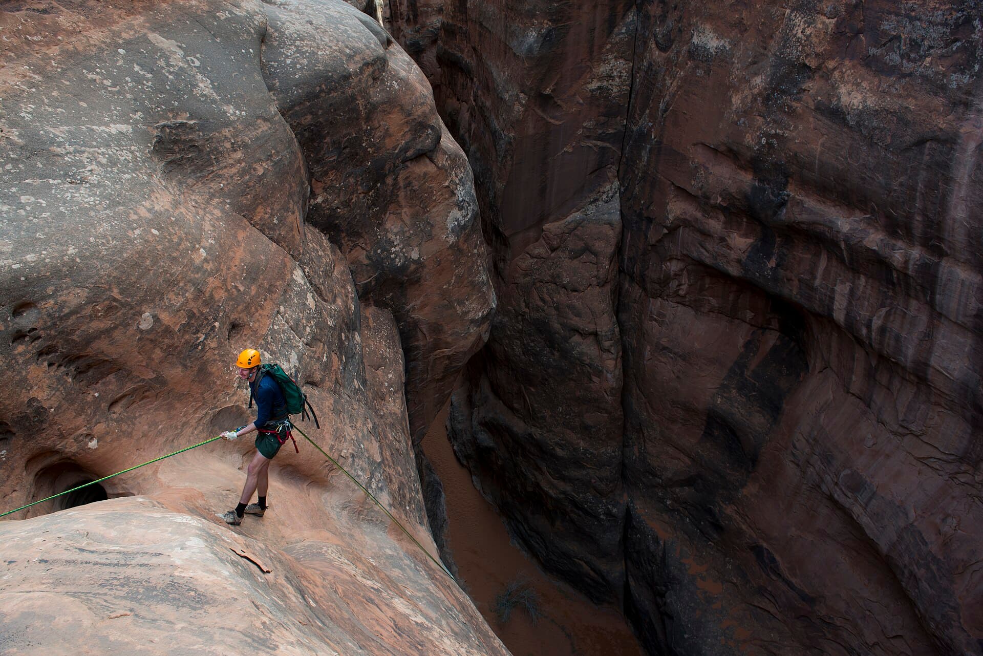 Arches Canyoneering Permit wilderness permit area in Arches National Park - backcountry hiking destination