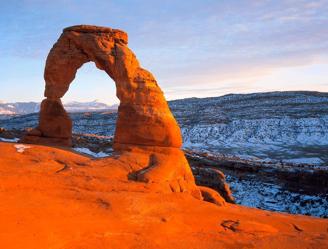 Fiery Furnace Day-Use Permit wilderness permit area in Arches National Park - backcountry hiking destination