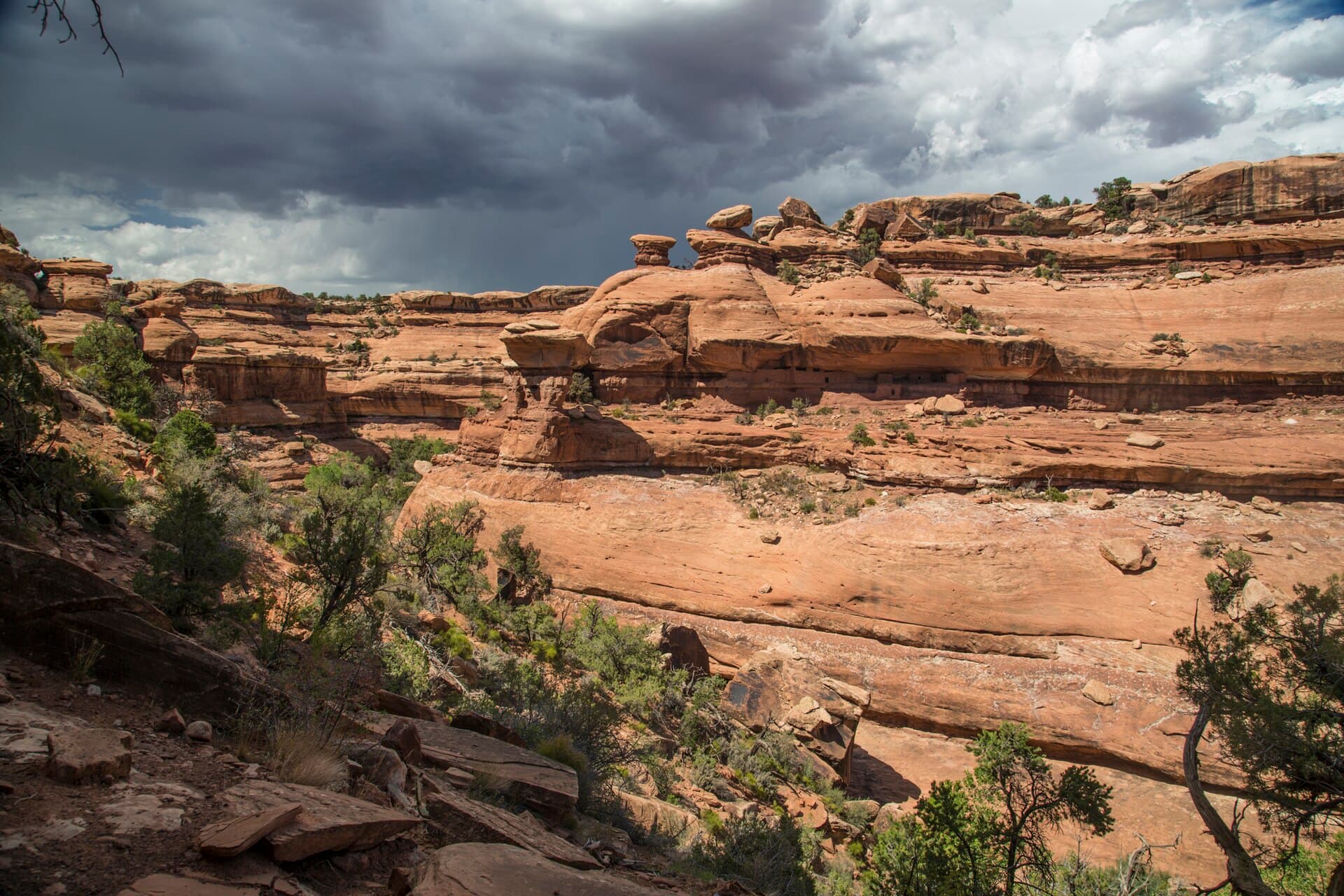 Moon House Day Hiking Permit wilderness permit area in Cedar Mesa / Bears Ears - backcountry hiking destination
