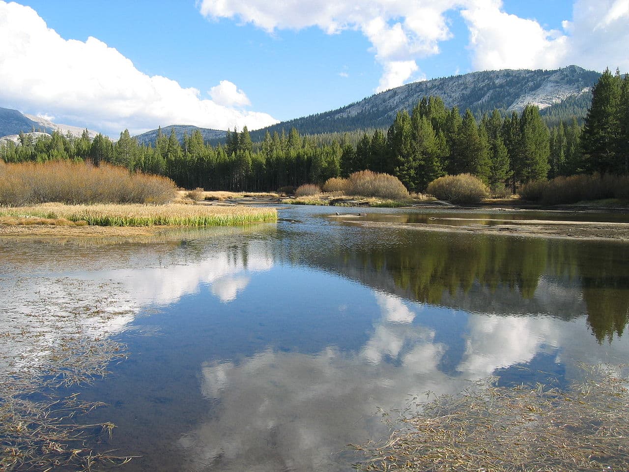 Yosemite Wilderness Permit — South Fork Tuolumne River wilderness permit area in Yosemite National Park - backcountry hiking destination