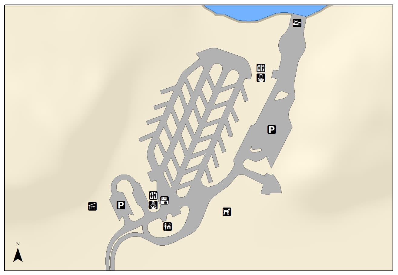 River Island Campground in Arizona