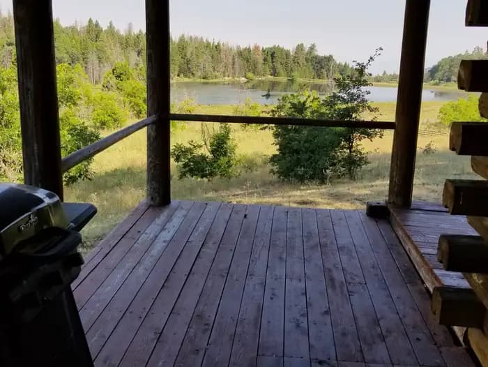 Grouse Valley Cabins campground in California