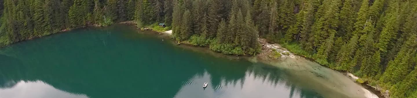 BARANOF LAKE CABIN campground in Alaska