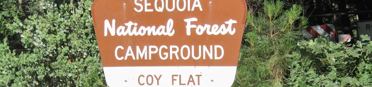 COY FLAT campground in California