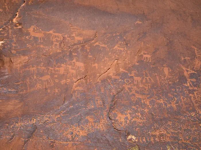 Sand Island Group Sites campground in Utah