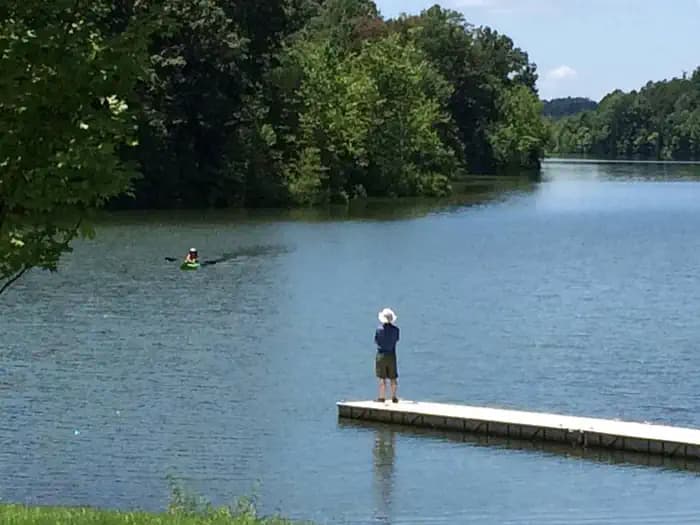 INDIAN CELINA LAKE campground in Indiana