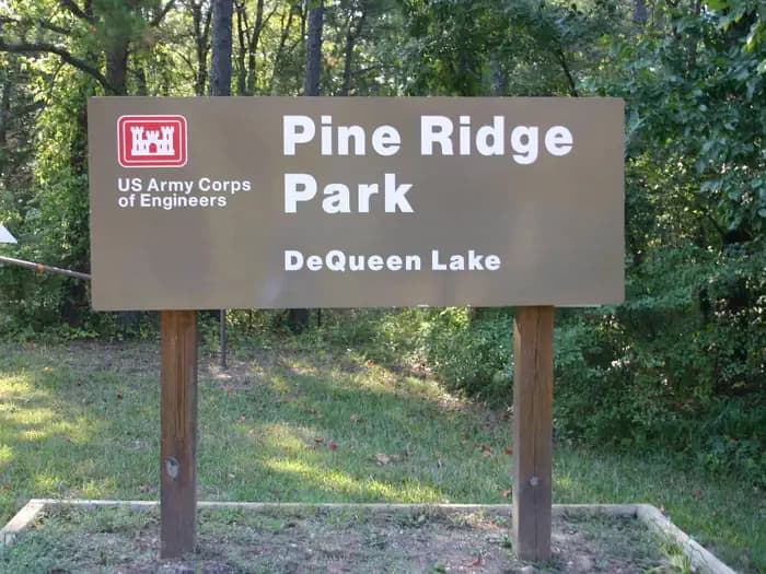 PINE RIDGE campground in Arkansas