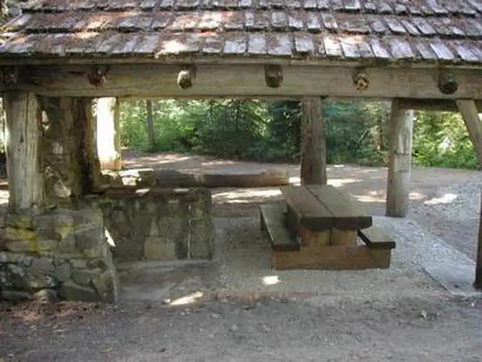 SILVER FALLS GROUP SITE campground in Washington