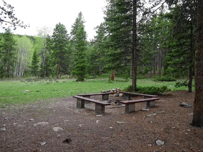 HETTINGER GROUP AREA campground in Wyoming