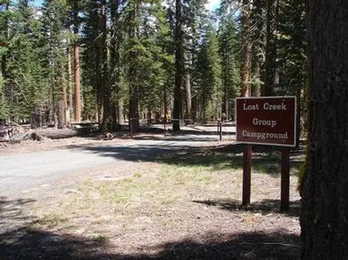LOST CREEK GROUP campground in California