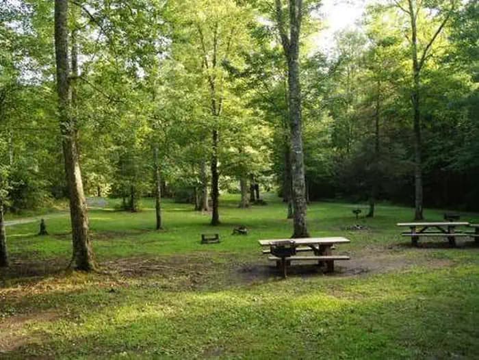 MCNABB CREEK GROUP campground in Tennessee
