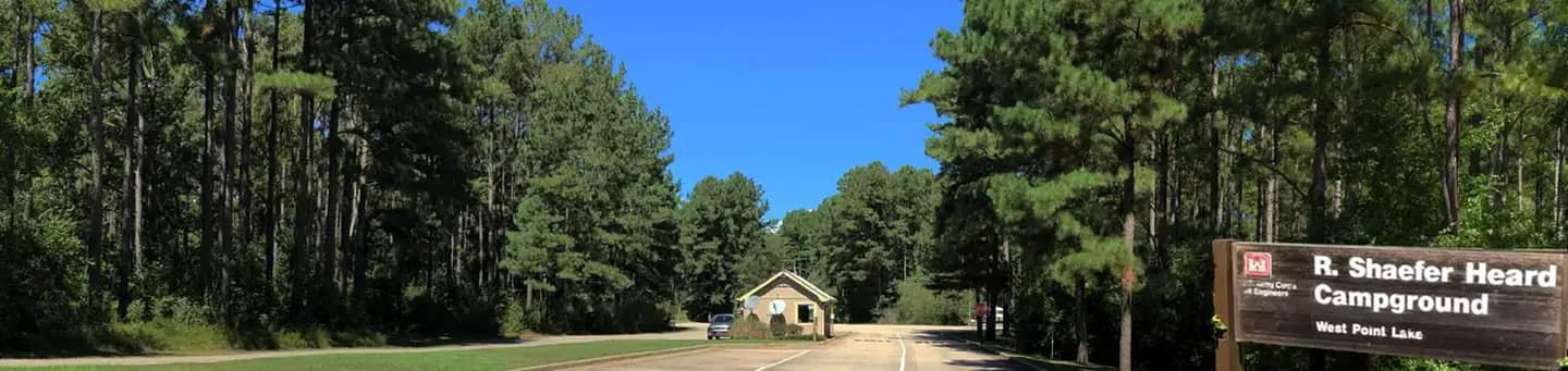 R SHAEFER HEARD campground in Georgia
