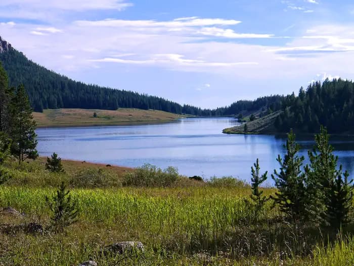 LAKEVIEW BIGHORN campground in Wyoming