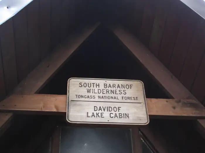 DAVIDOF LAKE CABIN campground in Alaska