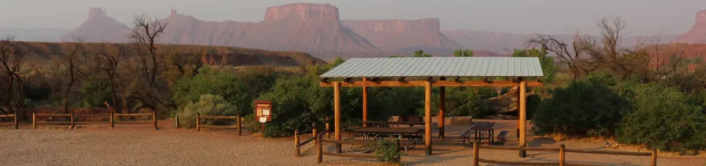 Lower Onion Creek Group Sites campground in Utah