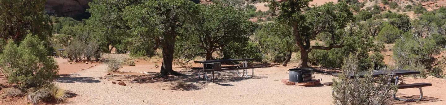 Windwhistle Group Site campground in Utah