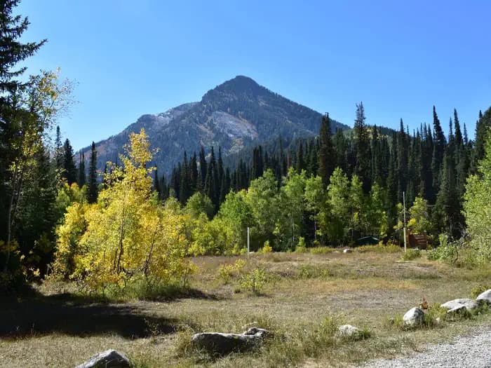 JORDAN PINES campground in Utah