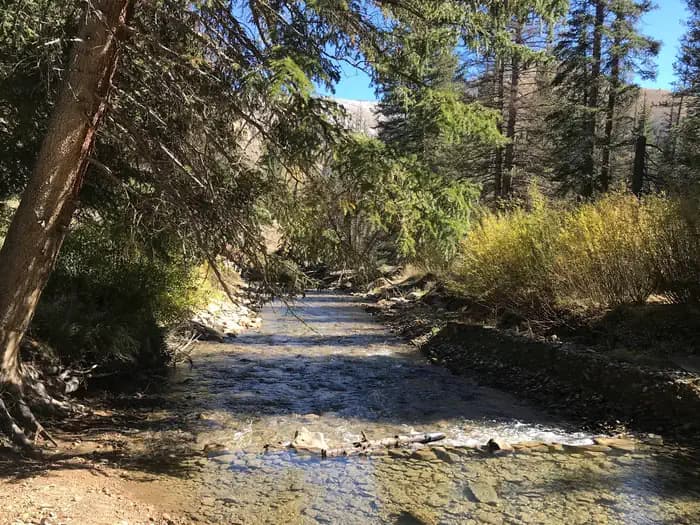 FORKS OF HUNTINGTON campground in Utah