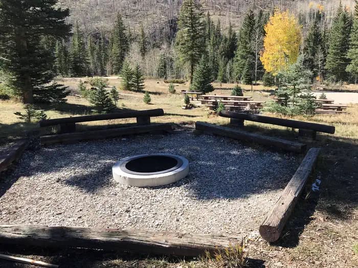 OLD FOLKS FLAT campground in Utah