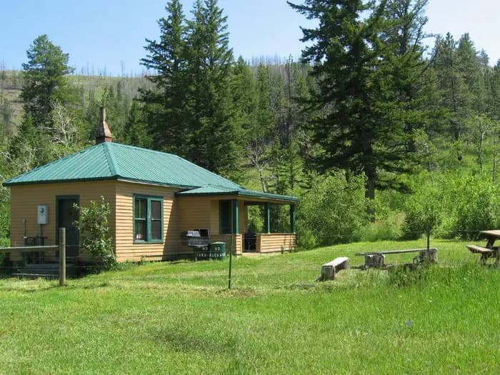 WEST BRIDGER CABIN campground in Montana
